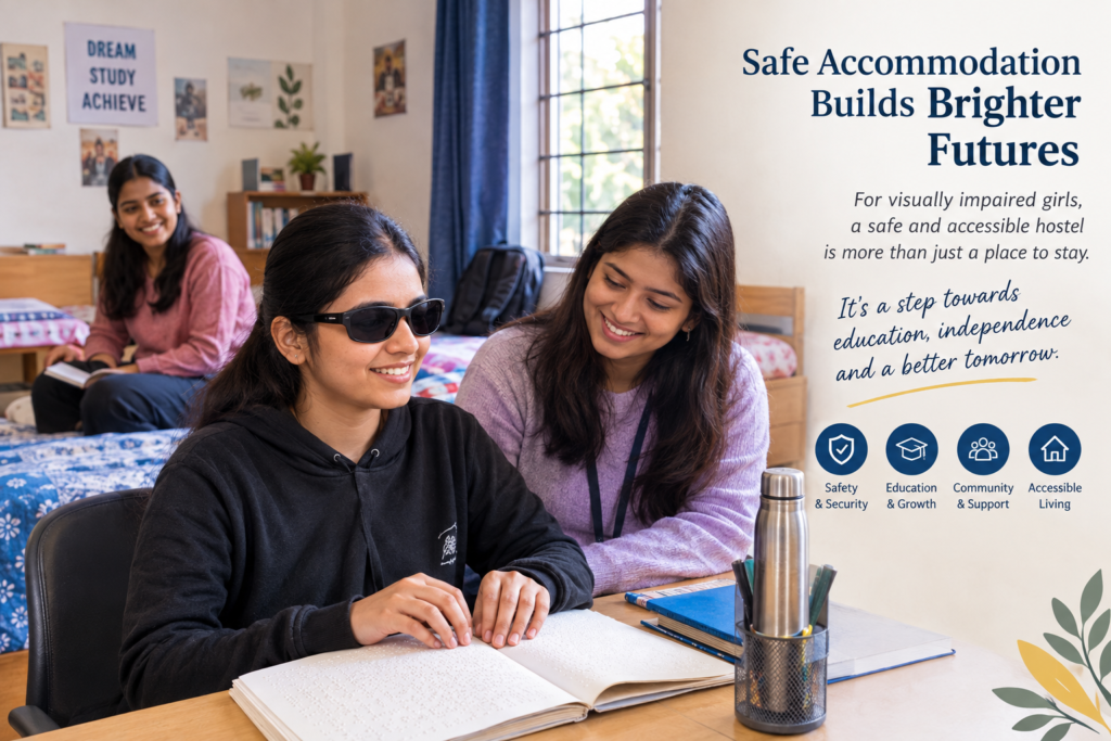 Safe Accommodation for Visually Impaired Girls